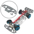 thumbnail image 4 of Parachoques delantero de Metal perfecl para RC01 P929 P939 284131 K969 K979 1:28 Titanio, 4 of 8