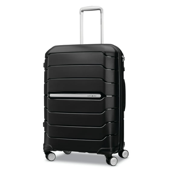 Samsonite 24" Unisex Hardside Spinner Luggage, Black