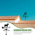 Iron Weathervane Sheep Shed Garden Direction Indicator Roof Mount