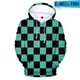 thumbnail image 1 of Sudaderas con capucha de Demon Slayer para Halloween, chaqueta informal para niños y adultos, tamaño Kamado Tanjirou Nezuko, jersey de Cosplay Unisex04Niños160 Deng Xun unisex, 1 of 2
