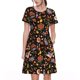 thumbnail image 1 of Balery BBQ Party Vestidos sueltos de manga corta para mujer, vestidos de verano 2025, vestidos casuales de corte A con vuelo., 1 of 6