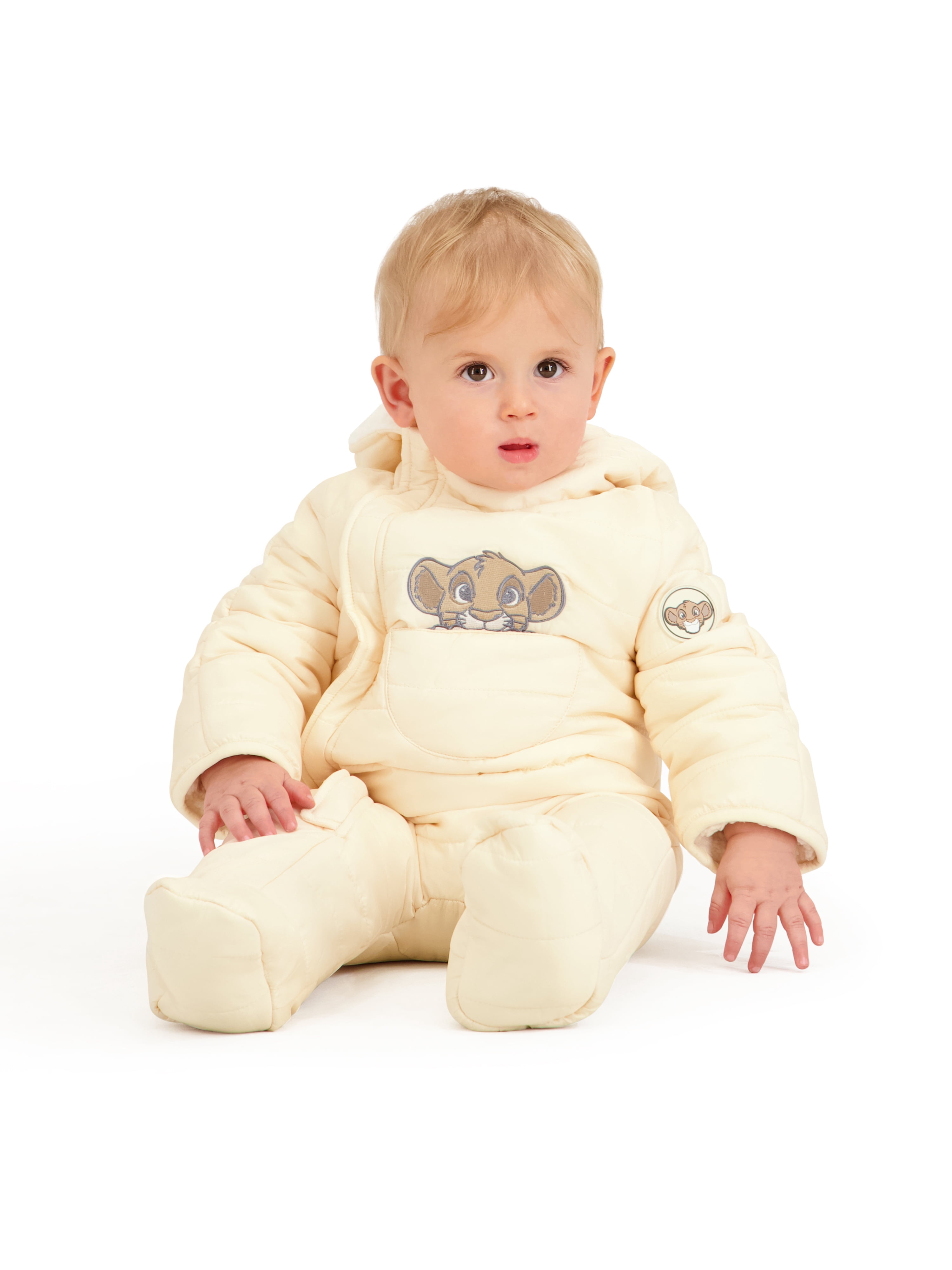 Character Baby Hooded Pram Suit, Sizes 0-9 Months