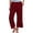 Red, variant on Girls Plaid Print Flannel Sleep Pants, Soft Loungewear Long Pants for Kids 3-14 Years Home and Relaxation Wear