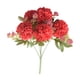 thumbnail image 1 of Ramo de rosas y peonías artificiales de seda para decoración de bodas y hogares | Arreglo floral artificial de mano para decoración de fiestas | Centro de mesa para eventos, 1 of 5