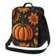 thumbnail image 1 of Disketp Autumn Pumpkin Leaves Bolsa Térmica Estampada para Almuerzo, Lonchera para Hombres y Mujeres Adultos, 1 of 7
