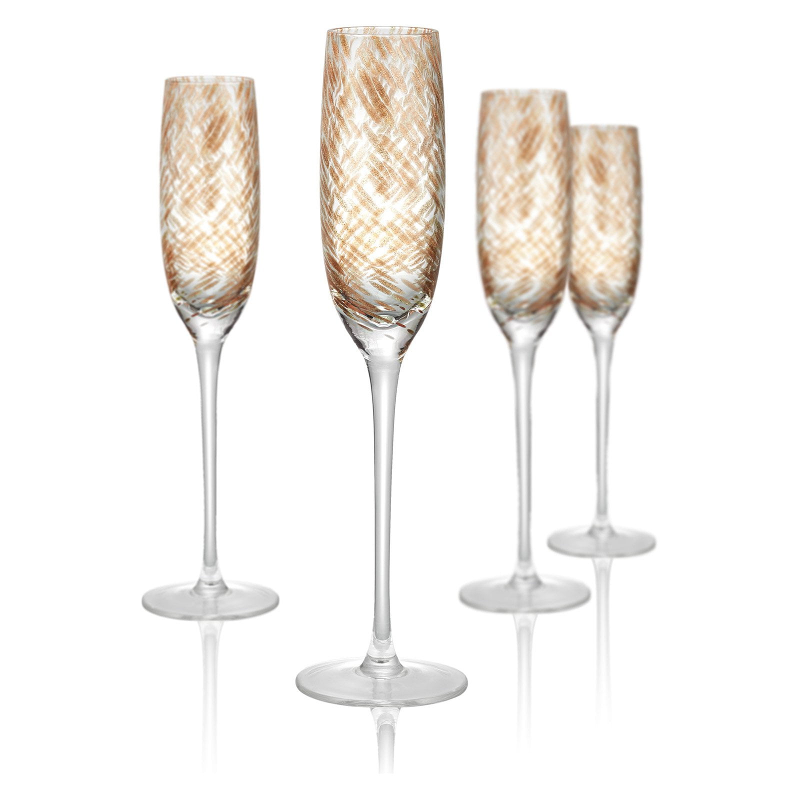 Artland Misty Champagne Flutes Set of 4