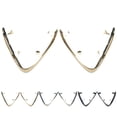 thumbnail image 2 of 1 Pair Metal Toe Caps Creative Protective Heel Decoration Shoes Supplies, 2 of 9
