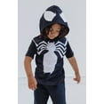 thumbnail image 4 of Marvel Spider-Man Venom Toddler Boys Athletic T-Shirt Mesh Shorts Outfit Set Toddler to Big Kid, 4 of 5