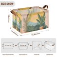 thumbnail image 7 of Yayeee Foldable Storage Basket for Shelves with Handles Set of 2 Waterproof Cloth Bins, Boho Plants, 7 of 7