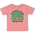 thumbnail image 3 of Inktastic Cerebral Palsy Awareness Green Ribbon Rainbow Boys or Girls Baby T-Shirt, 3 of 5