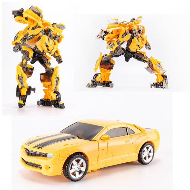 FIGURA DE ACCIÓN DE H6001-3 BMB, juguete de transformación, abeja amarilla, Robot deformable, modelo de aleación, escarabajo de batalla, coche, película, personaje, regalo Fivean unisex