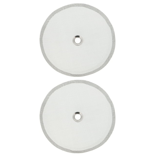 Weiweiguan 2pcs Tea Makers Mesh Filter Stainless Steel Filter Mesh Coffee Press Screen