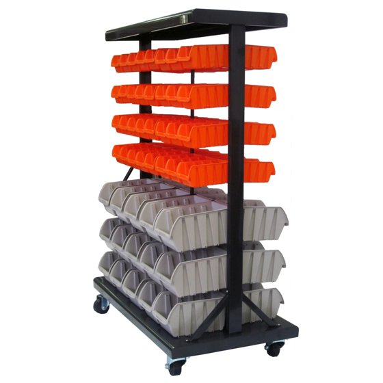 TRINITY Dual-Sided EcoStorage™ Bin Rack