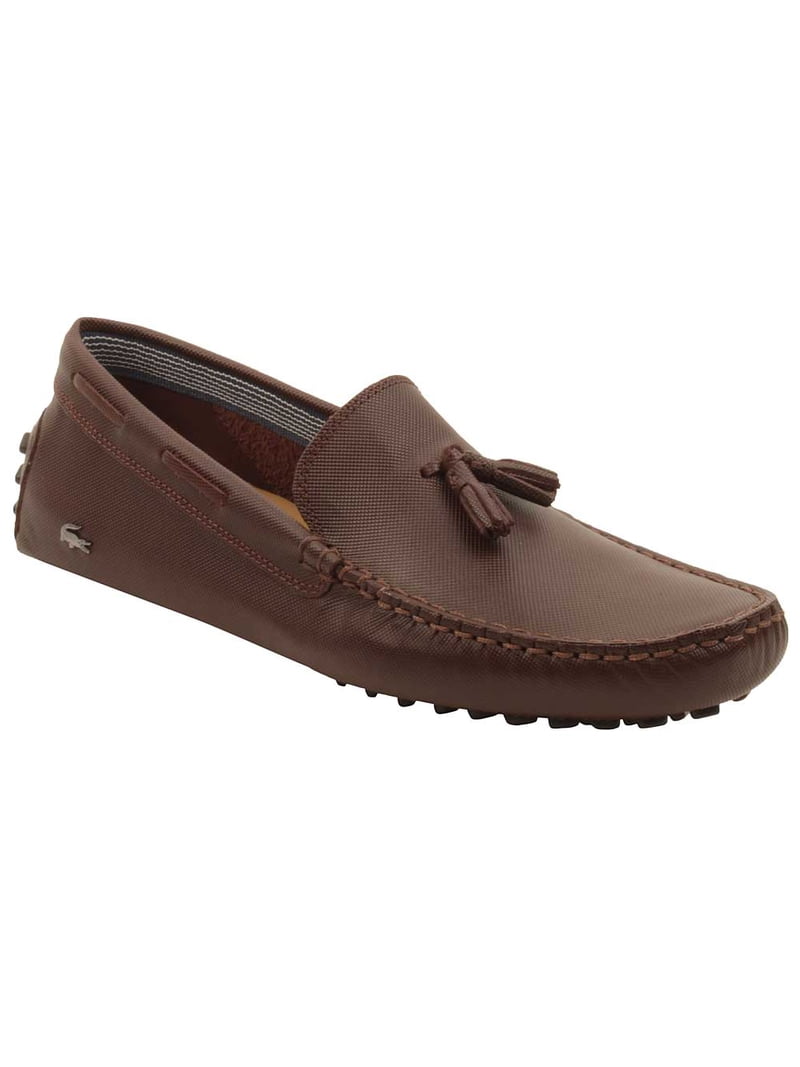 Lacoste Mens Concours Tassle 8 Loafers in Dark Brown  display picture 1