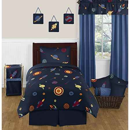 E Galaxy Planets Saturn Rocket Ship 4 Piece Boys S Kids Twin E Galaxy Planets Saturn Rocket Ship 4 Piece Boys S Kids Twin Bedding Set Collection