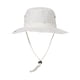 thumbnail image 2 of Sombrero de algodón de algodón cepillado de MG para hombre Sombrero de cordón de barbilla a presión - beige - pequeño Mega Cap Sombrero para el sol, 2 of 2