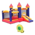 thumbnail image 1 of Zimtown Safe Inflatable Bounce House Castle Kids Slide Jumper Bouncer 2 Room with Blower, 1 of 7