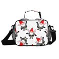 thumbnail image 5 of ALAZA Gnomes with Hat Lunch Box Insulated Cooler Bag Reusable Tote Bags Shoulder Strap, 5 of 7