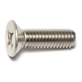thumbnail image 1 of 6mm-1.0 x 20mm A2 Stainless Steel Coarse Thread Phillips Flat Head Machine Screws, 1 of 1