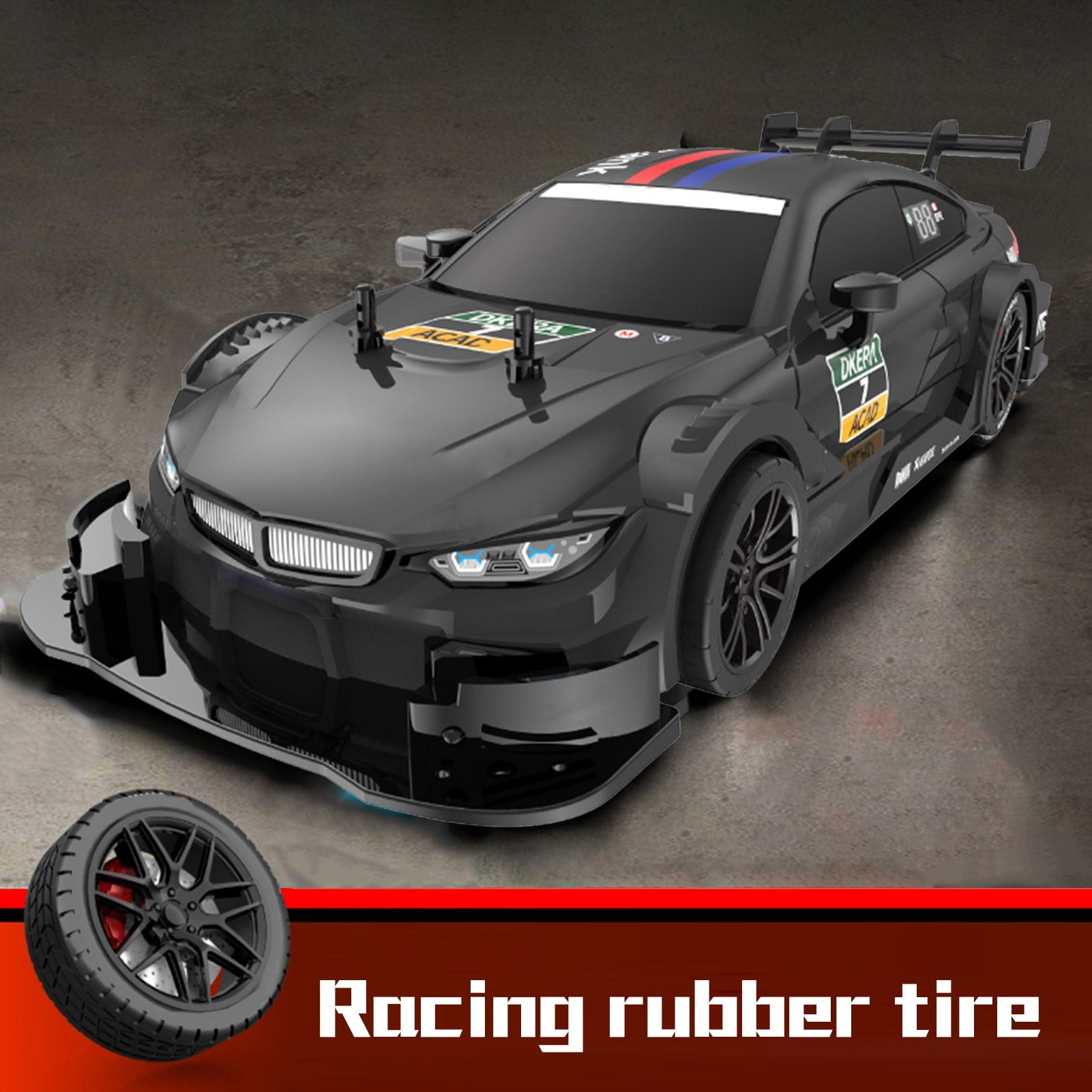 1/16 Scale 2.4GHz 4WD Remote Control Race Car