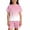 R504/Pink, variant on Vividxx Girls Outfit Set Summer 2 Piece Outfits Gradient Printed Short Sleeve T-Shirts And Shorts Kids Fashion Girls Clothes Set