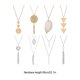 thumbnail image 5 of Sonducket Conjunto de collar de moda Collares de estilo simple universal para mujer Conjunto 1 Ropa, zapatos y accesorios Miscelánea conjunto 5 Sonducket AP009286-05, 5 of 6