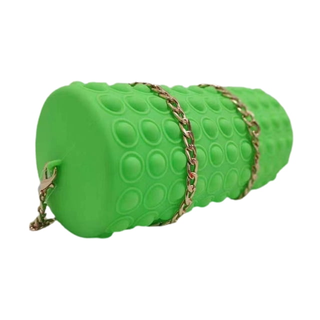 Bolsa De Mensajero De Burbujas De Empuje, Juguete De Descompresión De Silicona Portátil, Bolsa Cruzada De Burbujas De Extrusión, Regalo Maravilloso Para Los Mejores Amigos Advancent AP006919-04