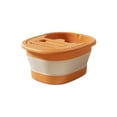 thumbnail image 2 of Hogar y cocina, Baño, Cubo plegable para baño de pies CrownStyle, Lavabo portátil para remojo de pies grueso, Lavabo aislado para pies, Bañera de plástico para pies, 2 of 6