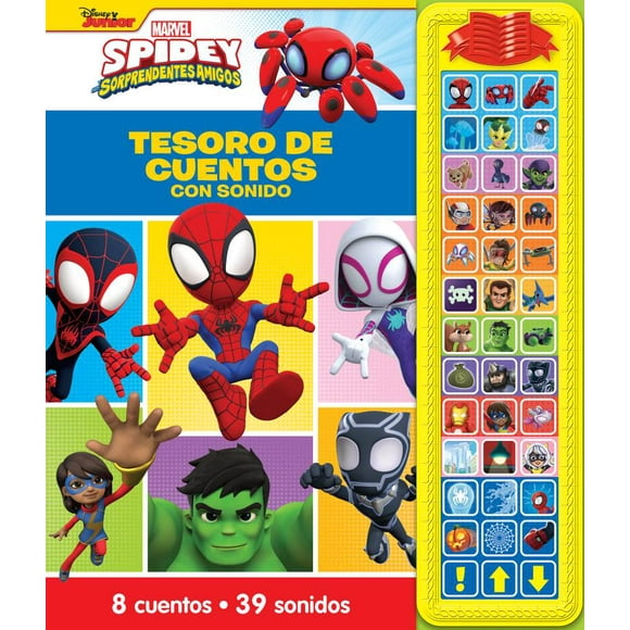 Tesoro de cuentos con sonido. spidey y sus sorprendentes amigos / pd.