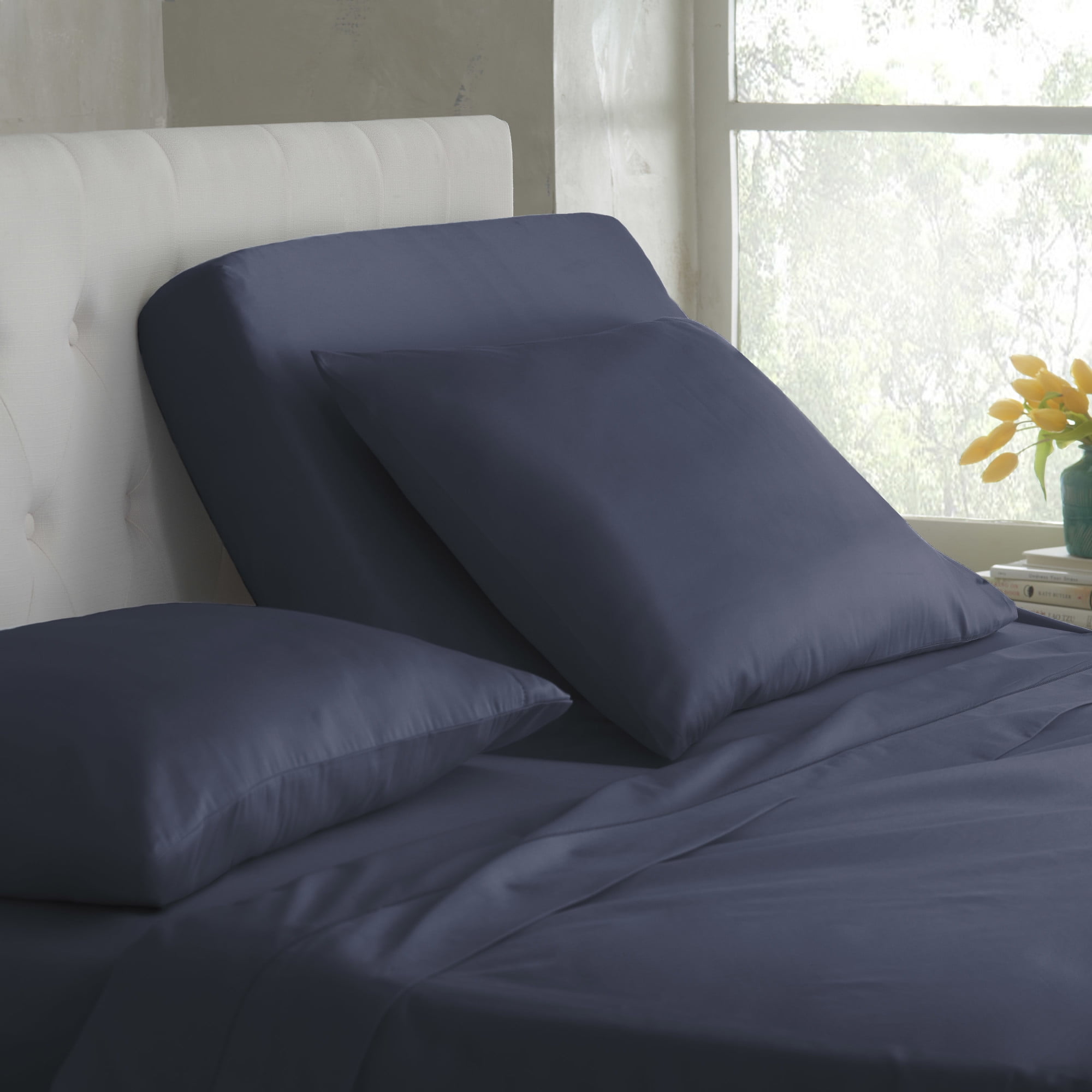 Split King Mood Indigo Sheet Set - Walmart.com