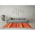 thumbnail image 3 of Ahgly Company Indoor Rectangle Southwestern Orange Country Area Rugs, 8' x 10', 3 of 4