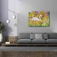 thumbnail image 3 of Epic Graffiti 'Colorful Swan' by Sarah Davis, Canvas Wall Art, 54"x40", 3 of 8
