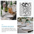 thumbnail image 2 of 50pcs Paper Napkin Rings Disposable Serviette Ring Serviette Ring Decors, 2 of 8