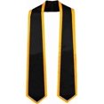thumbnail image 1 of ZOUSSIQI Graduation Stoles - Graduation Shawl Stole, Colorful Graduation Sashes, Graduate Stole | 72-Inch Long Unisex Plain CA919-35453, 1 of 9