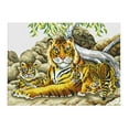 thumbnail image 2 of Kit de Bordado Manual Sunnimix Diseño de Patrón de Tigre 61 × 47 cm, 2 of 8