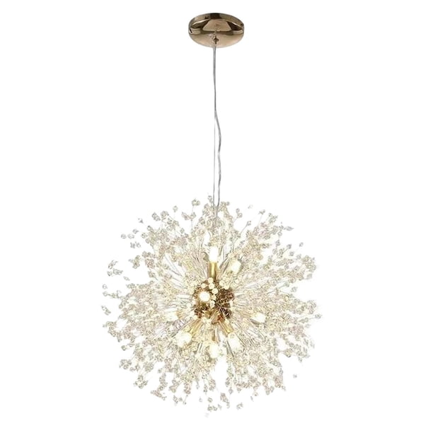 Lámpara colgante de cristal Advancent 40 cm 3 colores de luz