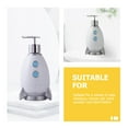 thumbnail image 6 of MERRYHAPY Rocket Shaped Refillable Plastic Hand Soap Dispenser for Bathroom Countertop, Multi-Color, 6.7 x 3.5 x 3.5 inches, 6 of 6
