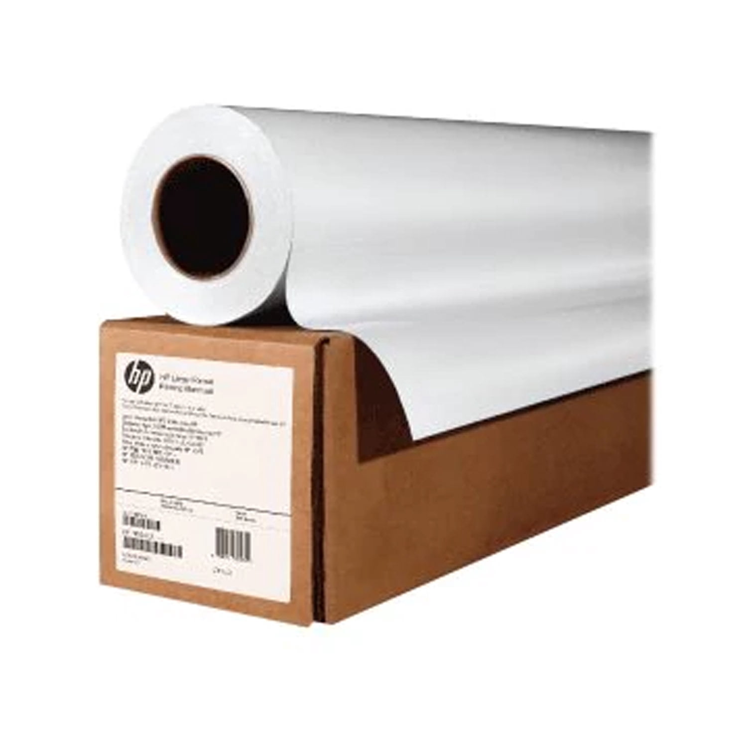 HP Bright White Inkjet Paper, 3-in Core - 36"x500'