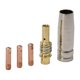 thumbnail image 2 of 5pcs/set Contact Tip Consumables MIG Welding MB15 15AK 06/08/09/10/12mm Contact Tip With Tip Holder Guard Nozzleb, 2 of 5