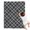 Gray Black Checkered, variant on Gray Black Checkered Pattern Blanket,Comfortable Soft Flannel Throw Blanket,All Season,Warm Lightweight Blankets for Sofa Bed Couch Living Room Chair,30"x40"