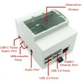 thumbnail image 4 of Estuche protector ABS blanco para Raspberry Pi 4 Modelo B, 4 of 7
