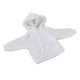 thumbnail image 4 of Figura de acción Hugo 1:12 Ropa de moda Sudadera con capucha blanca Unisex, 4 of 10