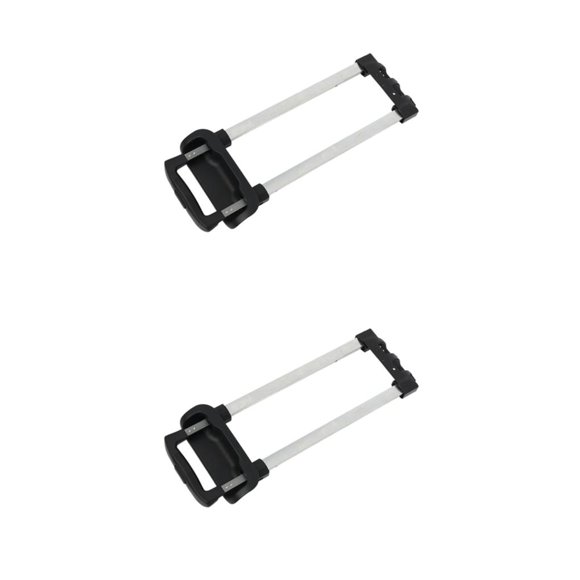 Guardoinrt Metal Travel Luggage Telescopic Handle Replacement Sturdy Durable And Stylish Easy To Install Type1 2Set