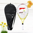 thumbnail image 4 of FUTUREORYY 1Set Alloy Tennis Racket with Oxford Bag Durable Yellow Racket for Youth Outdoor Sports, 4 of 4
