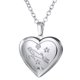 thumbnail image 1 of U7 Locket Necklaces 12 Constellations/Zodiac Heart Pendant & Chain 2018 Mother's Day Gift Men/Women Jewelry Necklace P1158 Gao Jinjia LED, 1 of 2