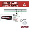 SATCO Emergency LED Driver 5 Watt 120277 Volts for Indoor Lighting
