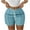 Light Blue, variant on UAMVSH Sweat Shorts for Women Trendy Ladies Summer Casual Athletic Shorts Comfy Drawstring Elastic Waist Active Lounge Shorts