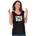 thumbnail image 4 of Cheat Day Pizza Fitness Food Craving Tank Top T Shirts Men Women Brisco Brands S, 4 of 6