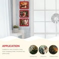 thumbnail image 4 of CIMAXIC christmas 12pcs Xmas Tree Hanging Photo Frame Pendant Exquisite Diy Photo Frame Ornament,4.37"X3.62"X0.08", 4 of 5