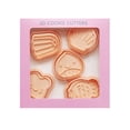 thumbnail image 2 of 5Pcs/Set Cookie Cutter Stamp Shell Shaped Madeleine Fish Chestnut Toast Pattern Biscuit Mold Set Hand Pressure Fondant Cake Tool, 2 of 6